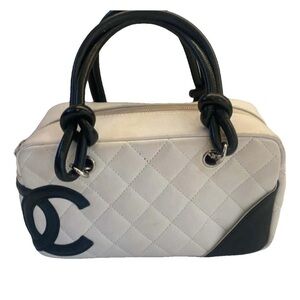 CHANEL mini Ligne Cambon Bowler bag